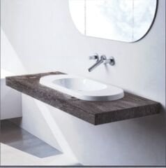 Pia 60 Tezgah Üstü/Banyo Dolabına Entegre Lavabo