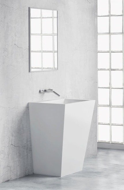 Tebe 55 S Duvara Dayalı Monoblok Lavabo Lavabo