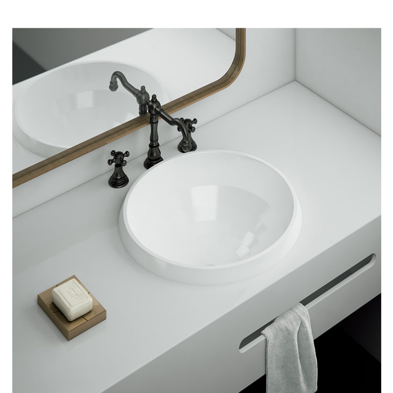 LENA V Banyo Dolabına Entegre Lavabo