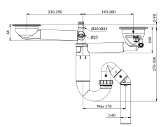 T_SSY_071 Sifon 2B Kumandalı