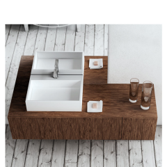 MODICO 60 Tezgah Üstü/Banyo Dolabına Entegre Lavabo