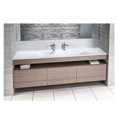 Ugo D REG Makyaj Masası/Duvara Monte/Ayarlı Lavabo